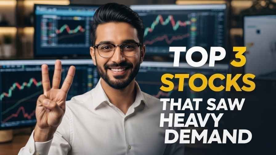 Todays Top 3 Stocks are In Heavy Demand