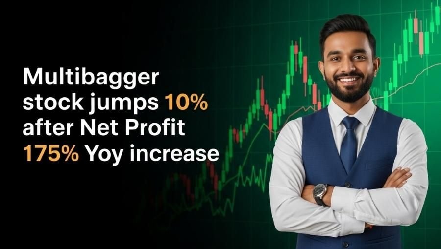 Multibagger Stock Jump 10 Percente Net Profit Increased